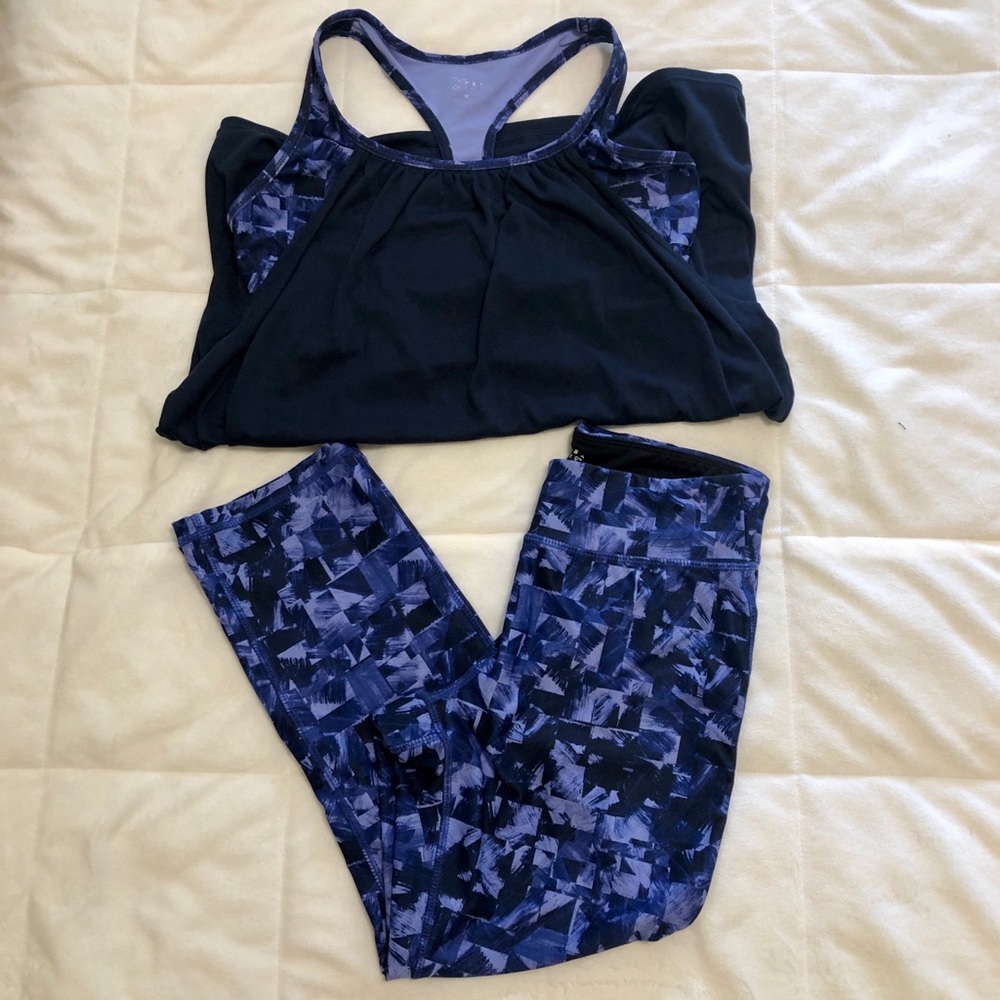 EUC, Like New PBX  Pro legging & top set